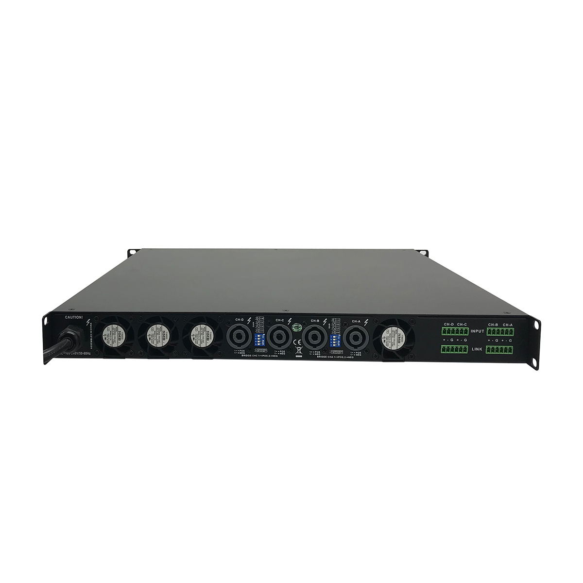 TC4960 V2.0 4通道D類數(shù)字功放機