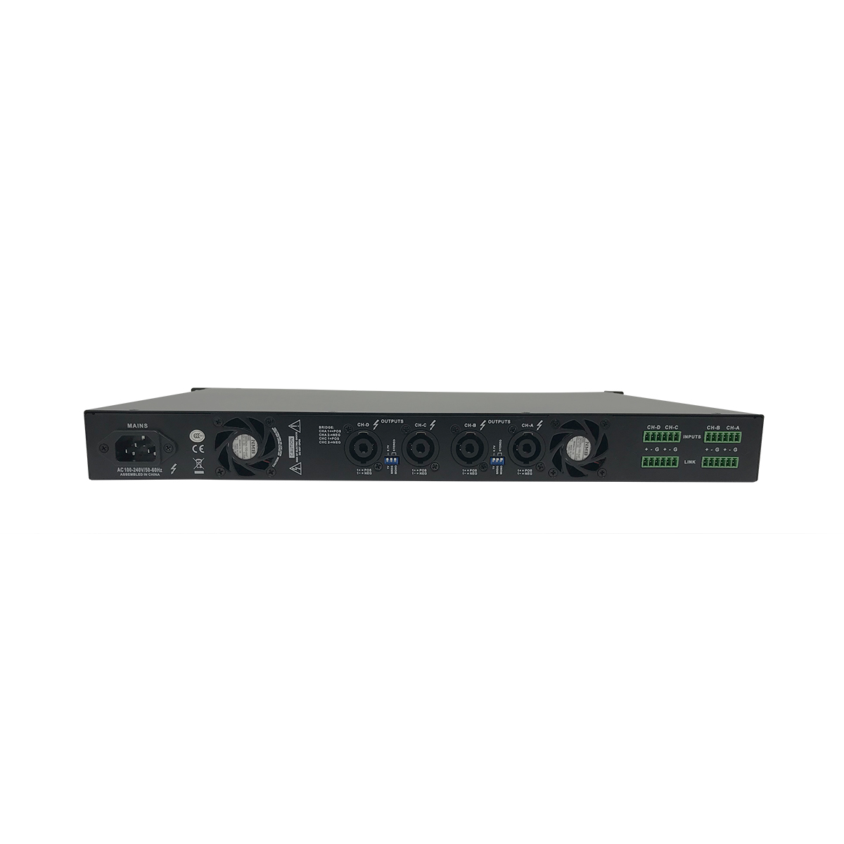TC4650 V3.0 4通道D類(lèi)數(shù)字功放機(jī)