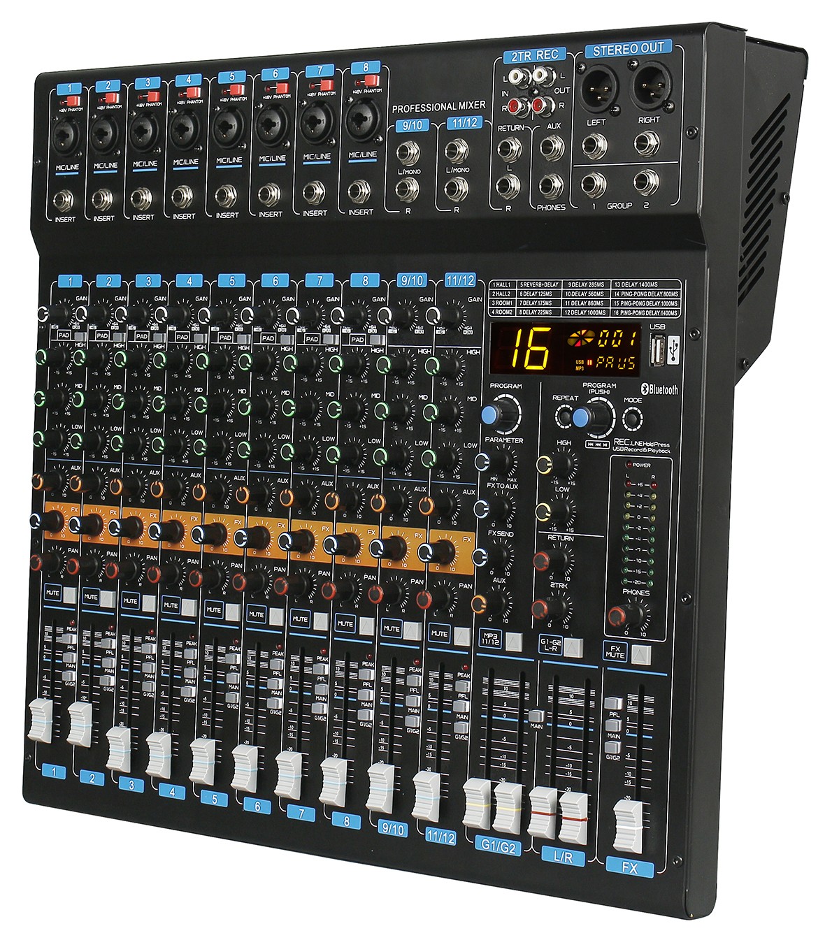 CM1242P V2.1 小型調(diào)音臺(tái)